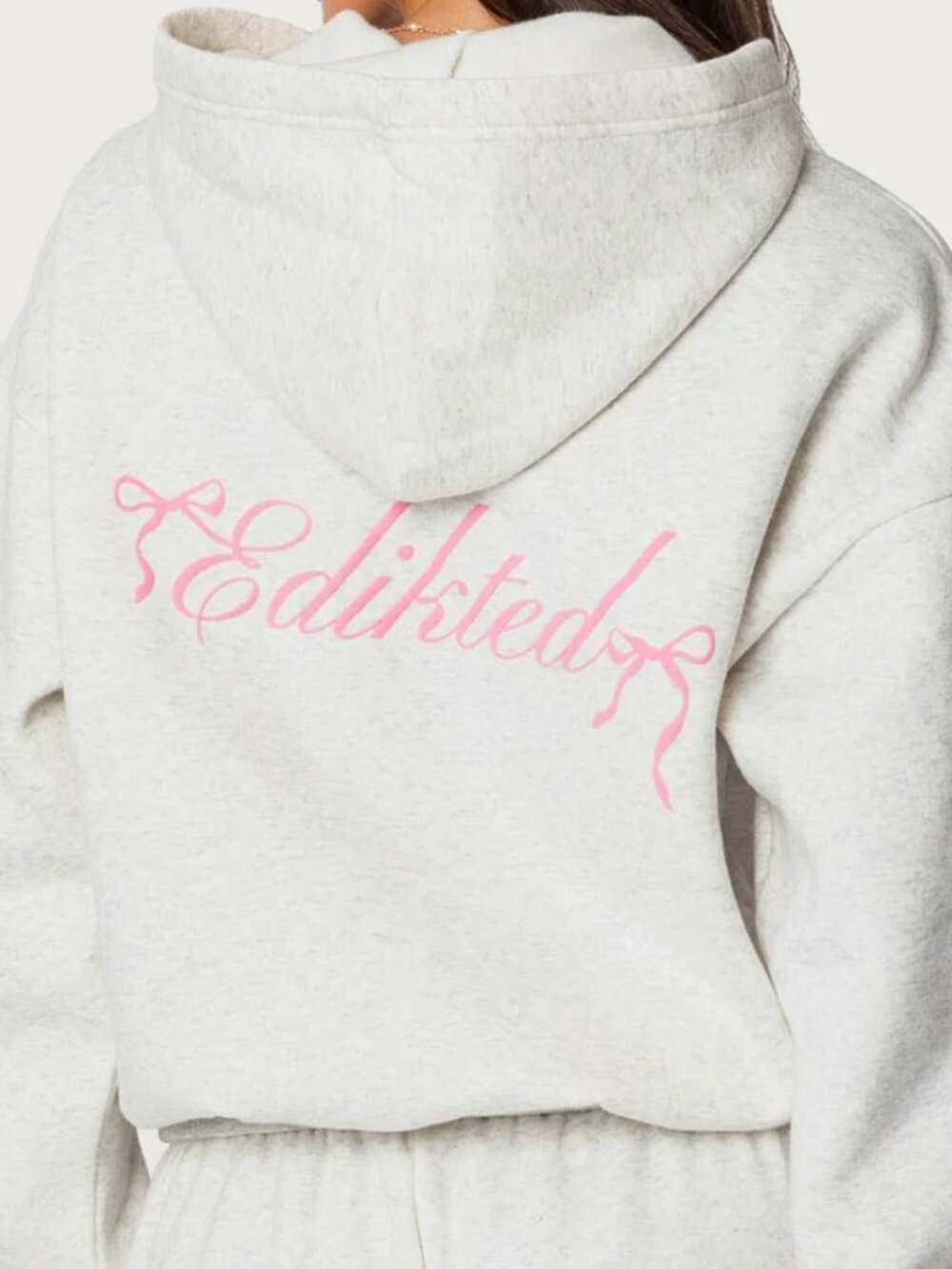 Sasha Bow Detail Hoodie
